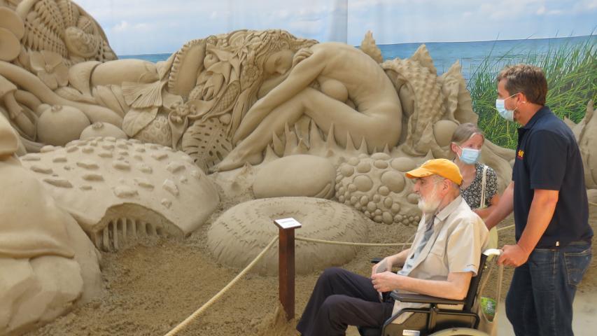Wünschewagen Sandskulpturen Wünschewagen Sandskulpturen 1