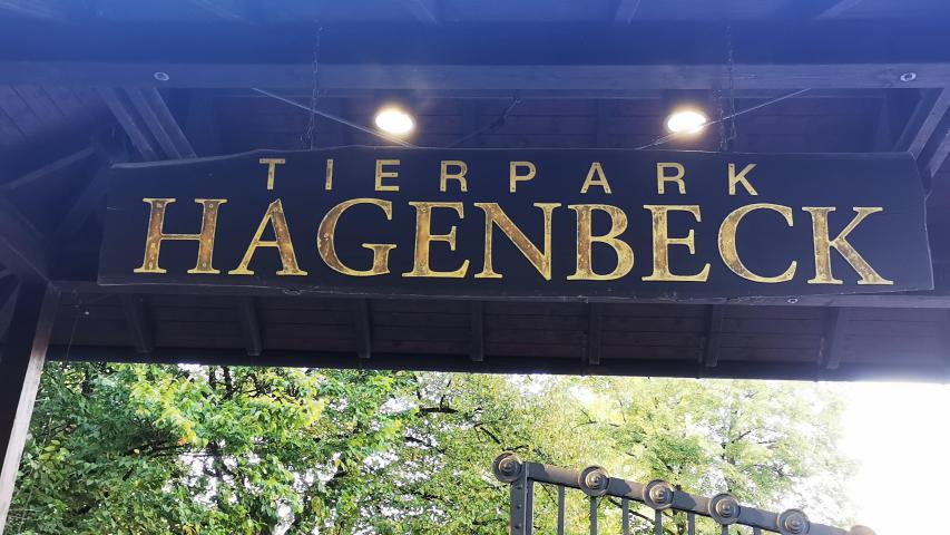 Eingang von Hagenbecks Tierpark Eingang von Hagenbecks Tierpark