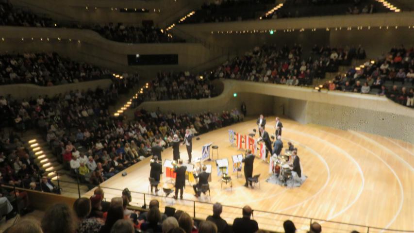 Blick auf die Musiker des Ensembles "Blechschaden" Blick auf die Musiker des Ensembles "Blechschaden"