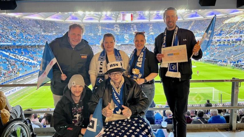 Wunschfahrt zum Volksparkstadion Wunschfahrt zum Volksparkstadion